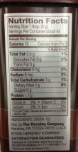 Hershey Cocoa Nutrition Facts PIC